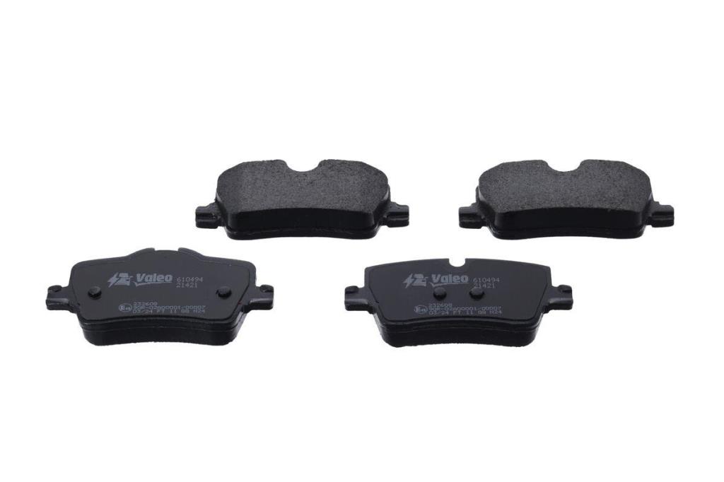 Jeu de 4 plaquettes de frein VALEO ref. 610494